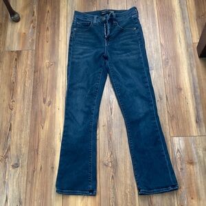 Veronica Beard Carly Kick Flare Jeans Size 24 Dark Ink Wash